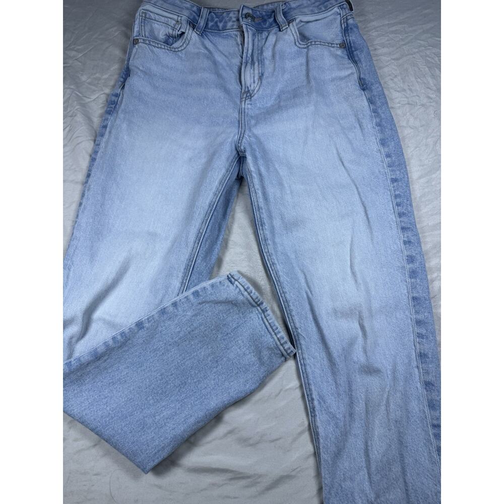 American Eagle Strigid Women’s Jeans Light Wash Straight Leg Size 4 - Picture 2 of 16